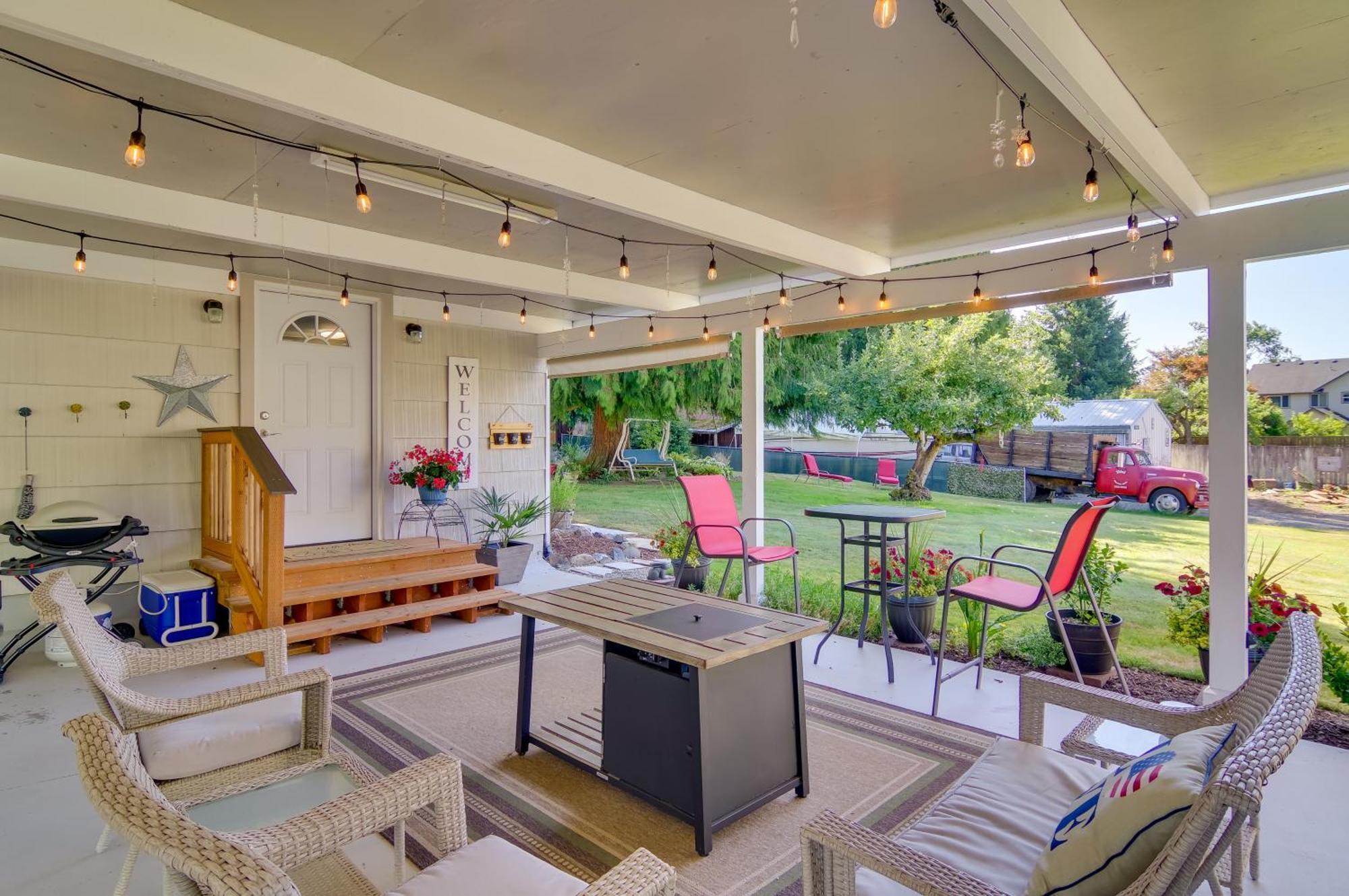 Charming Updated Retreat Walk To Lake Stevens! Exterior foto